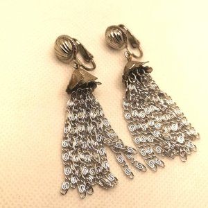 Vintage 1960s Tassel Earrings